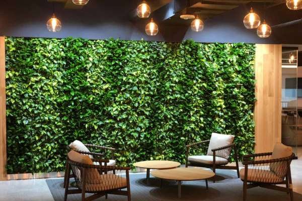 Greenery And Living Walls Master Bedroom Wall Decor Ideas